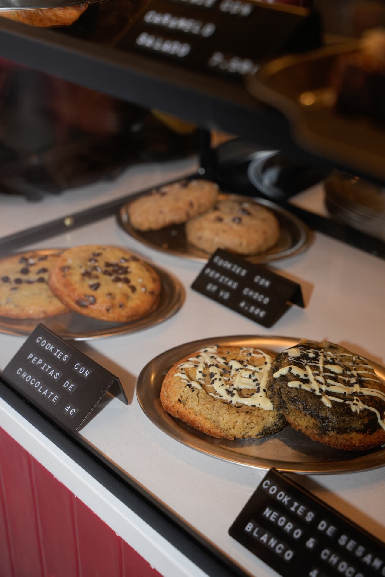 Vitrina con cookies caseras de CAPA